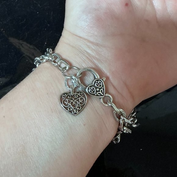 Cherub Chain Angel Bracelet Link Statement Cuff Putti Silver Baroque Rococo - Picture 8 of 11